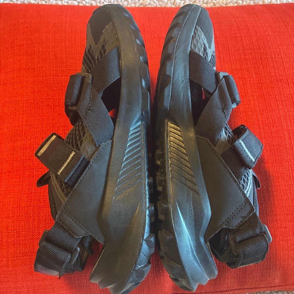 Adidas Terrex Hydroterra AT Sandals Core Black Gray  Men Size 6 - Picture 2 of 9